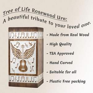 Wooden <b>Box</b> Cremation Urn for Human <b>Ashes</b> Adult Male Women Handmade Cat <b>Dog</b> Urn for <b>Ashes</b> Rosewood Funeral Casket Urns Set of 4 - Product Image 4