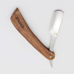 Navaja de Afeitar Plegable de Acero Inoxidable, Cuchilla de Barbero para Cortar el Cabello, Cuchilla Intercambiable, Navaja de Afeitar Recta Personalizada de Acero Inoxidable - Product Image 3