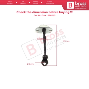 BDP1253 Limitador de Apertura de Puerta Trasera para Kadjar Qashqai MK2 J11 824304EA0A - Product Image 5