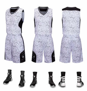 Maillot et short de basket-ball de qualité supérieure, matière respirante à séchage rapide, vente en gros - Product Image 2