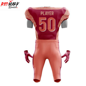 Ropa deportiva de equipo profesional Uniformes de fútbol americano Talla grande Ropa deportiva de entrenamiento personalizada Precio al por mayor Deportes de equipo personalizados - Product Image 6