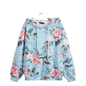 Sublimación personalizada de impresión de gran tamaño mujeres sudaderas con capucha pulóver logotipo personalizado y tamaño de secado rápido transpirable mujeres sudaderas con capucha Oem - Product Image 5