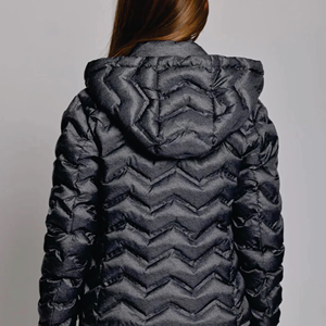 Ropa urbana personalizada, abrigo de invierno para mujer, transpirable, uso diario, cuello levantado, chaquetas acolchadas de gran tamaño para mujer - Product Image 5