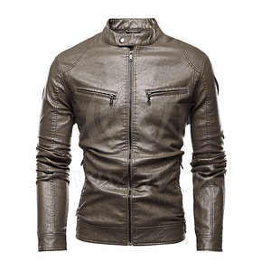 Bon marché, nouvelle veste en cuir légère élégante pour hommes, Offre Spéciale de bonne qualité, vestes en cuir confortables pour hommes - Product Image 1