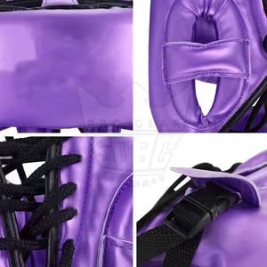 Protector de Cabeza de Cuero para Boxeo y Entrenamiento de MMA, Diseño Personalizable, Ropa Deportiva Protectora para Adultos - Product Image 6