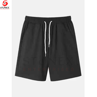 Conjunto Deportivo de Invierno para Hombre, Camiseta y Pantalones Cortos, Ecológico, 100% Algodón, Tejido de Felpa, Ropa Deportiva de Alto Rendimiento para Gimnasio y Entrenamiento