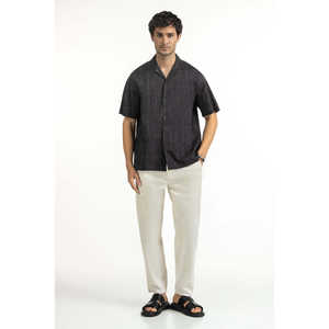 Chemises décontractées pour hommes 100 % coton, fermeture double boutonnage, tissu satiné anti-plis, collection été, coupe classique - Fourniture ODM - Product Image 4