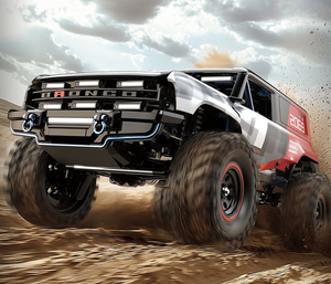 MJX H18P 1/18 Coche Teledirigido RC Crawler Brushless Bronco Baja 1000, Mini Camioneta Todoterreno a Escala, 4 Canales, Control Remoto <span class=keywords><strong>T4E</strong></span>, RTR - Product Image 2