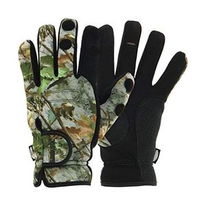 ถุงมือตกปลากันลื่นโชว์นิ้ว ถุงมือกีฬากลางแจ้งที่สะดวกสบายสำหรับการตกปลา ถุงมือกีฬาตกปลากลางแจ้งสำหรับผู้ชาย - Product Image 1