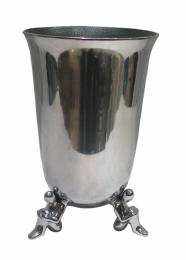 Lujoso jarrón de aluminio alto y moderno, decoración del hogar de calidad Premium, nuevos soportes de flores de tendencia, elegante costero para sala de estar - Product Image 2