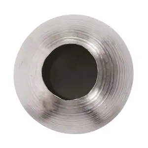 Vase à fleurs en fer de luxe, design côtier, fait à la main, vase de table pour la décoration de la maison, accent de décoration subtil - Product Image 4