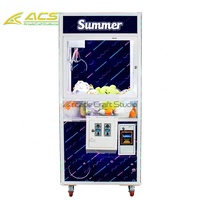 Machine de jeu d'arcade en plastique personnalisée ACS Supply, machine à griffes à monnayeur économique pour salle de jeux, avec WiFi