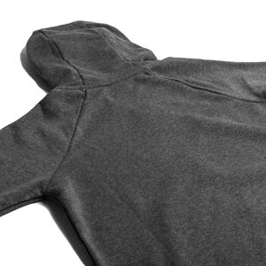 Vêtement d'extérieur surdimensionné pour femme, sweat à capuche zippé en polaire respirant, décontracté, à manches longues, chaud et doux pour l'hiver, vente en gros personnalisée - Product Image 2