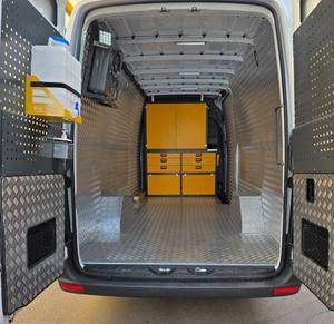 Étagères modulaires pour rangement de voiture, étagères pour l'intérieur des véhicules, armoires à outils, étagères, structure démontable OEM, revêtement en poudre électrostatique - Product Image 1