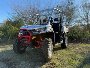 NOUVEAU 2025 Can-Am Defender X MR HD10 Aluminium Hyper Silver |   Treuil de 4 500 lb avec prises d'air subaquatiques, prêt à être expédié |   30 XPS Swamp Force - Product Image 6