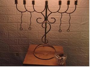 Porte-bougie décoratif en fonte d'aluminium abordable pour le salon, la table à manger et la décoration de la maison pour les festivals et les hôtels, prix de gros - Product Image 5