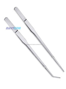 Pince à aquarium professionnelle de haute qualité, extra longue, en acier inoxydable (pinces droites et courbes) par DAVICON ENTERPRISES - Product Image 2