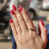 Bague en argent sterling avec labradorite, très légère, avec petite pierre, design tendance pour mariages, fêtes et anniversaires