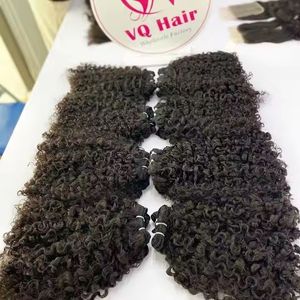 Vente en gros de cheveux vietnamiens Remy Machine à tracer les extensions de cheveux humains bouclés birmans naturels à double trame de haute qualité - Product Image 1