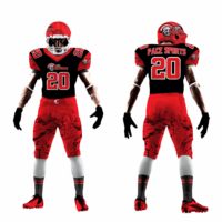 Tenues de football américain personnalisées sublimées pour équipes de lycée, université et clubs – Maillots imprimés pour le jour du match – Ensemble complet