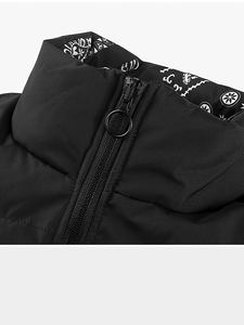 Veste matelassée pour homme, rembourrage matelassé, manteau d'hiver chaud, imperméable, coupe-vent, couture solide, durable, ajusté, tendance, vente en gros OEM - Product Image 4