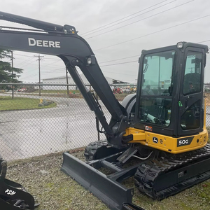 Mini-excavatrice John Deere JCB 50G neuve/d'occasion 2022, 38 tonnes, moteur, pompe, boîte de vitesses, roulement, godet de 1,7 m³ - Product Image 1
