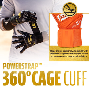 Gants de baseball et de softball en cuir KIP pour l'entraînement sportif Franklin, vente en gros en ligne, manchette longue, professionnels - Product Image 3