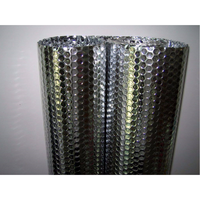 Isolation thermique KOSITE à bulles, double feuille d'aluminium, bouclier thermique, rouleau de 50 m, barrière réfléchissante thermique pour sous-couche de toiture