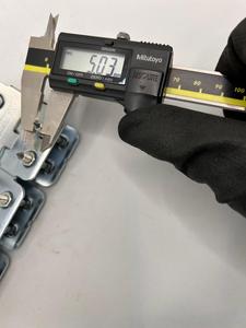 เหล็กเคลือบสังกะสี R2 MR04แบบบานพับสำหรับสายพานยางสายพานยาง - Product Image 2