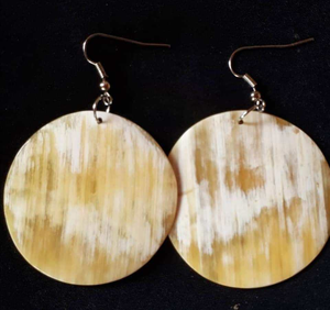 100% boucles d'oreilles corne de qualité supérieure bijoux par glowin fashion - Product Image 5