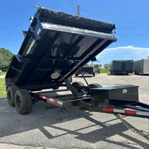 Heavy-Duty Farm <b>Trailer</b> for Sale Built with Strong and Durable Gear for Farming Fast Delivery - Product Image 4