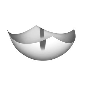 ของตกแต่งเคาน์เตอร์ห้องครัวสไตล์ทันสมัยรูปทรงที่กำหนดเองสำหรับเครื่องใช้ในบ้านชามโลหะขัดเงา - Product Image 3