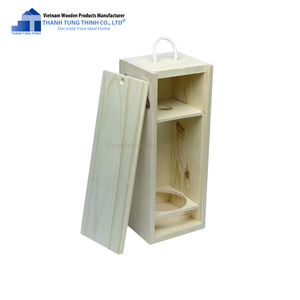 Vente chaude Compact emballage personnalisé boîtes en bois artisanat en bois petites boîtes bébé boîte-cadeau pour le stockage fabriqué au Vietnam - Product Image 1
