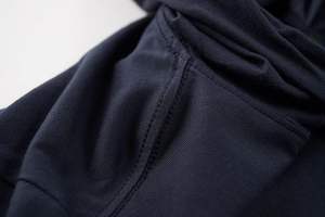 Sudaderas Casuales de Invierno para Hombre, Color Sólido, Poliéster/Algodón, Felpa, Corte Regular con Diseño de Bolsillo, Ecológicas, de Secado Rápido y Transpirables - Product Image 3