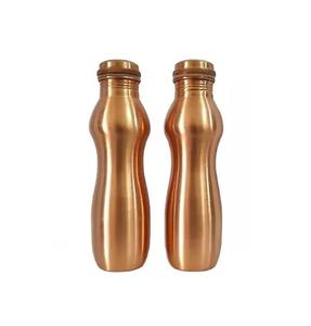 New Latest Look Itching Luxury Copper Bottle Wholesale High Quality Hot Selling Itching Copper Bottles Elegant Healthy Drinking - Product Image 3