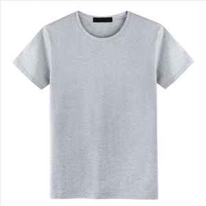 เสื้อยืดคอกลมลำลองสำหรับผู้ชายสีพื้น - Product Image 4