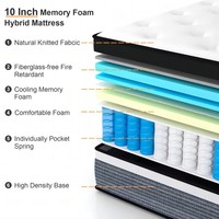 Matelas de luxe sur mesure Europa Dream Rest, matelas en mousse naturelle haute densité, matelas orthopédique à ressorts ensachés, vente en gros
