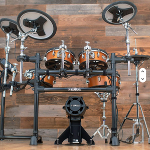 Nuevo kit de batería electrónica DTX8K-X con pads TCS de carcasa de madera y módulo de batería DTX-PRO (madera auténtica) - Product Image 2