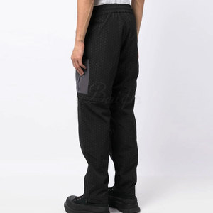 Pantalon Cargo Homme Mode Décontractée Léger 100% Coton Motif Droit Multi-Poches Pantalon avec Poches Latérales - Product Image 3