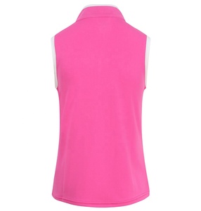 Golf pour femmes de haute qualité pour polo marque privée personnalisée et Logo respirant tricoté sport tenue décontracté en gros - Product Image 3