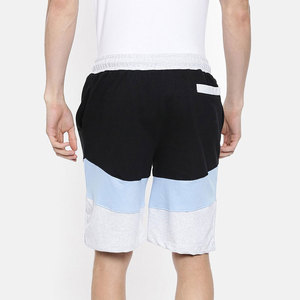 Pantalones cortos informales de estilo urbano para hombre para verano 100% algodón High Street Streetwear OEM fábrica personalizada con patrón sólido de marca - Product Image 3