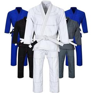 Broderie Impression Sublimation MMA Combat Boxe Formation Karaté Taekwondo Costume Arts Martiaux Jiu Jitsu Uniforme 2pcs Sportswear - Product Image 6