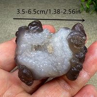 Agate Panda Égyptienne Pierre Brute, Agate Œil de Gobi, Spécimen Minéral de Haute Qualité, Objets de Collection, Décoration d'Intérieur, Guérison des Chakras, Cadeau Spirituel