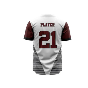 Uniforme de béisbol para hombre superventas con logotipo personalizado uniforme de equipo transpirable - Product Image 6