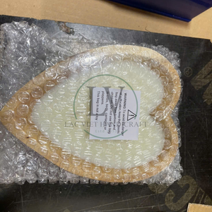 Venta al por mayor de cuenco de vela de corazón de madera de acacia natural bohemio tallado a mano para decoración del hogar, regalos de San Valentín de Vietnam - Product Image 2