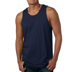 Débardeur musculaire en coton pour homme Next Level Apparel, gris chiné - Product Image 4