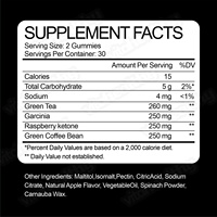 Gummies Vitahealthy pour le soutien du métabolisme, conçues pour un style de vie actif et la gestion du poids, gummies à combustion rapide, brûleur de graisse minceur