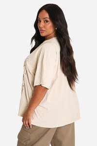 Venta al por mayor de diseño personalizado Arizona lavado camisetas de gran tamaño para las mujeres de piedra más camisetas ecológicas hechas en Pakistán - Product Image 2