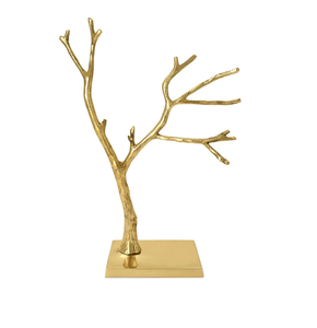 Support de bijoux en laiton de qualité standard conception d'arbre pour ranger collier bracelet boucle d'oreille dressing maison support de bijoux - Product Image 2