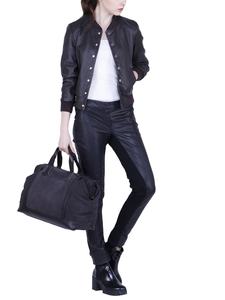 Chaquetas de Alta Calidad con Logotipo Personalizado, Chaquetas Bomber de Cuero para Mujer, Cómodas, Transpirables, con Diseño de Botones, Chaquetas Nuevas - Product Image 4